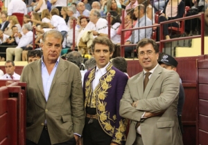 Óscar Chopera, Pablo Hermoso e Rui Bento